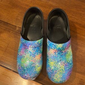 Dansko Clogs Spring Print Size 38